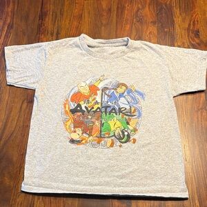 Avatar The Last Airbender Gray T-Shirt, kids size 10-12